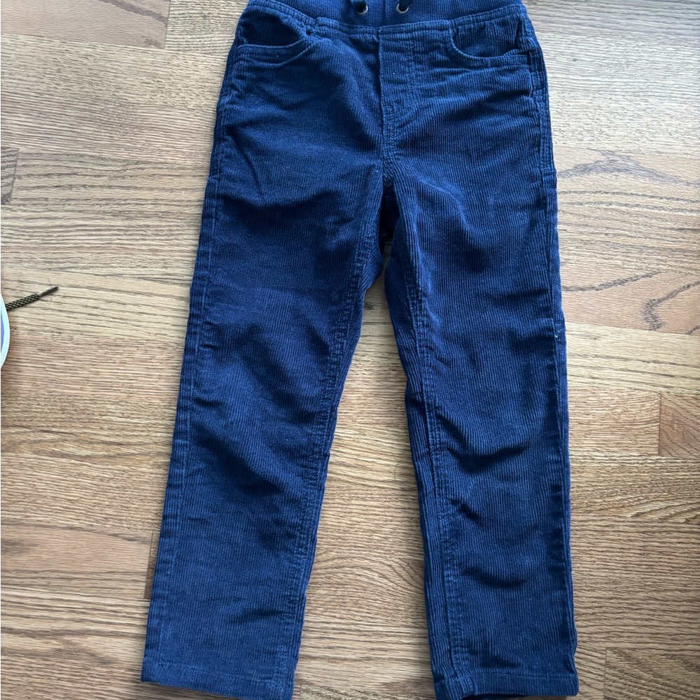 Hanna Anderson Navy Corduroy Pants
